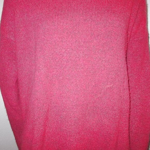 French Connection Women’s Sweater Size M Wool Blend Long Sleeve Turtleneck Nubby - Picture 3 of 12